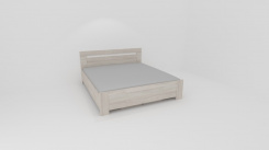 Dvoulůžko HERA s lamelovými rošty v.čela 110cm - 200 x 180 cm - jen osobní odběr