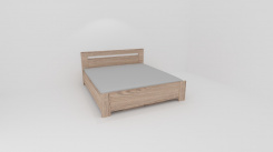 Dvoulůžko HERA s lamelovými rošty v.čela 110cm - 200 x 180 cm - jen osobní odběr