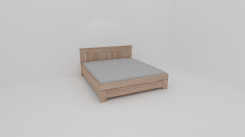 Dvoulůžko VARIO s lamelovými rošty v.čela 110cm - 200 x 180 cm - jen osobní odběr