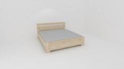 Dvoulůžko HERA s lamelovými rošty v.čela 110cm - 200 x 160 cm - jen osobní odběr