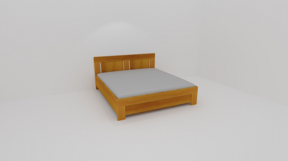 Dvoulůžko VARIO s lamelovými rošty v.čela 110cm - 200 x 160 cm - jen osobní odběr