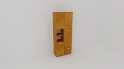 Šatní skříň JONY s policí č.10 - jen osobní odběr